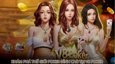 Sảnh V8 Poker - Thỏa sức đam mê với kho game cực hấp dẫn